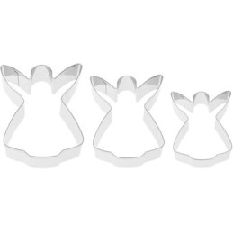 Vykrajovačka MagicHome Vianoce, na pečenie, anjel, formička, 3 ks