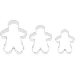 Vykrajovačka MagicHome Vianoce, na pečenie, panáčik, formička, 3 ks