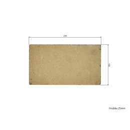 Šamot 23,5 x 13 x 2,5