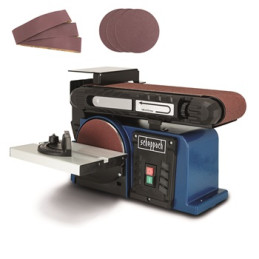 Scheppach BTS 900 – multifunkčná pásová a čelná brúska