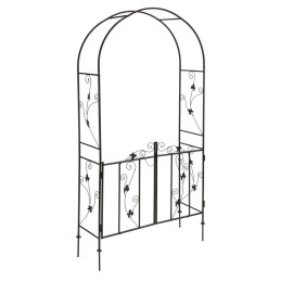 Kovová pergola na ruže s...