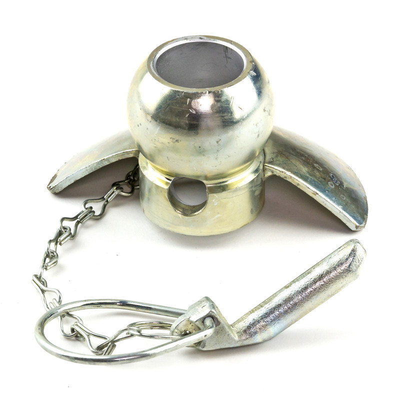 Guľa s golierom na spodné rameno hydrauliky trojbodového závesu traktora Kat. I/II