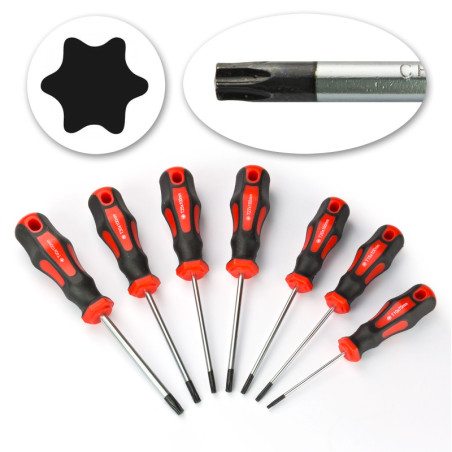 Skrutkovače torx