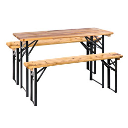 Záhradný skladací pivný set...