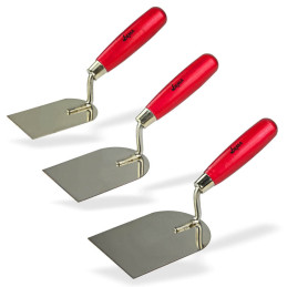 Špachtle na sadru, 3-dielna...