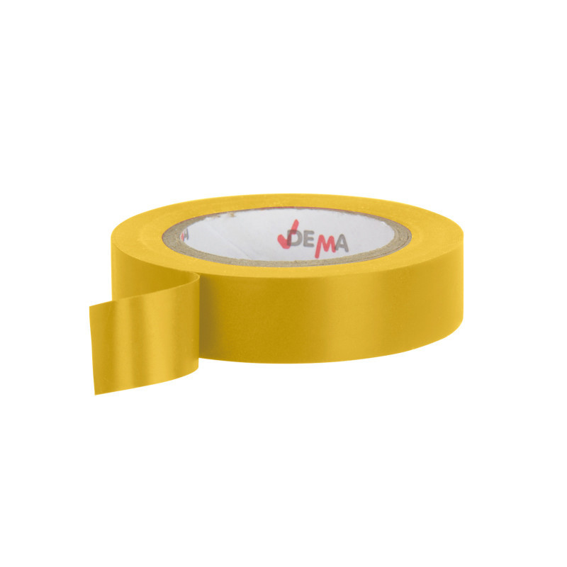 Elektrikárska izolačná páska 15 mm / 10 m, žltá Elektrikárska izolačná páska 15 mm / 10 m, žltá