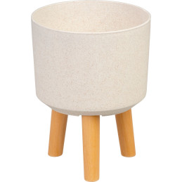 Kvetináč Strend Pro, farba White Weath Finish, 20x20x26 cm