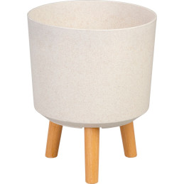 Kvetináč Strend Pro, farba White Weath Finish, 24,5x24,5x31 cm