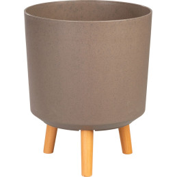 Kvetináč Strend Pro, farba Kávový prášok, 30x30x37 cm