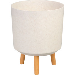 Kvetináč Strend Pro, farba White Weath Finish, 30x30x37 cm