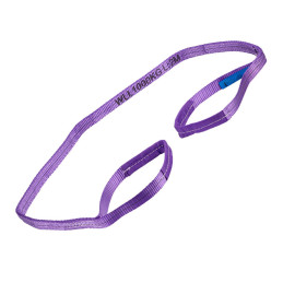 Zdvíhací popruh so slučkami 1T 2 m