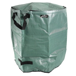 Vaky na záhradný odpad s vekom, zelené, 272 litrov, 3 ks