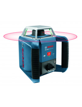 Bosch GRL 400 H Set Professional Rotačný laser + BT 170 HD Hliníkový stativ + GR 240 Nivelačná lata 061599403U