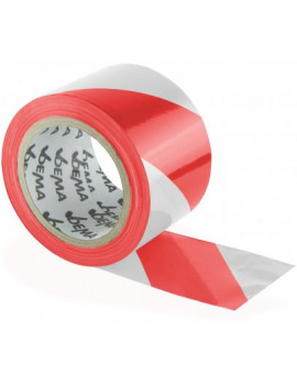 DEMA Výstražná ohraničovacia páska 100 m, červeno-biela