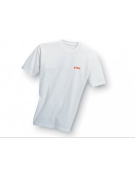 Tričko biele s logom STIHL, 190gr L