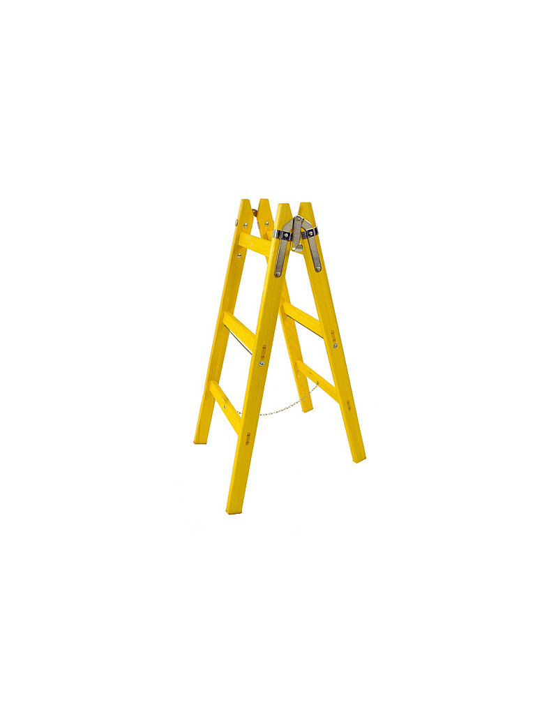 Rebrík DRD MA 6 priečkový, 196 cm, maliarsky, drevený
