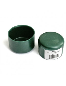 Čiapka METALTEC 48 mm, na okrúhly stĺpik, plastová, zelená