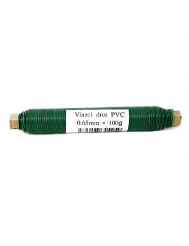 Drôt GreenYard 0,65 mm, 100 g, PVC zelený