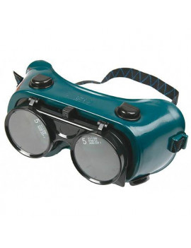 Okuliare Safetyco B606, zváračské s odklápacími zorníkmi
