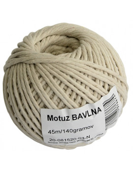 Motuz Cotton 045 m/70 g,...