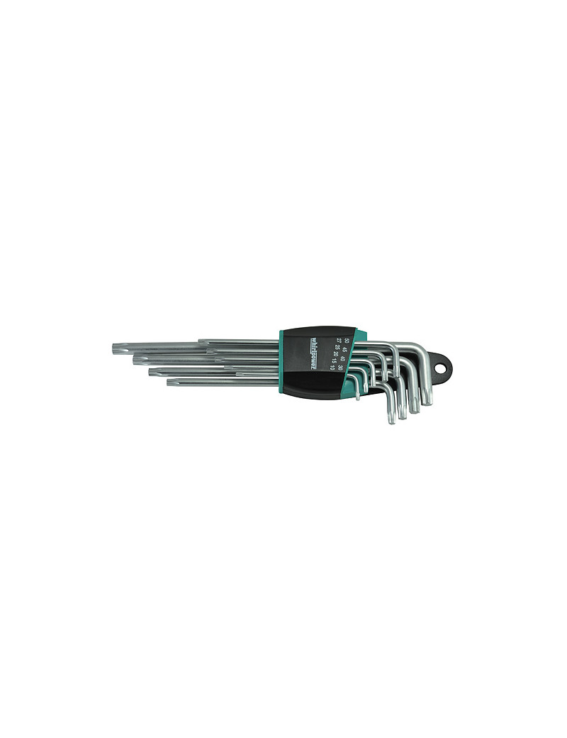 Sada kľúčov Whirlpower® 158-1109, 9 dielna, predĺžená, Torx, ExtraLong