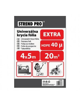 Fólia Strend Pro maliarska, Extra 4x05,0 m, 40µ, zakrývacia