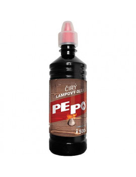 Olej PE-PO®, lampový, číry, 500 ml