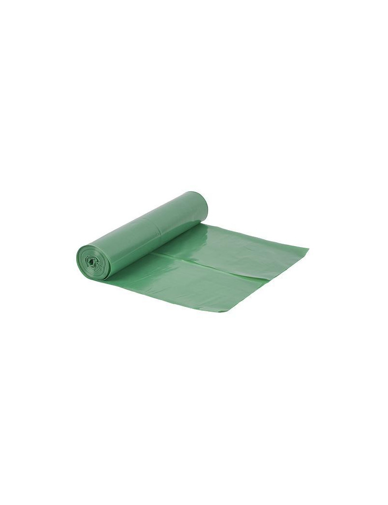 Vrecia ROLO LDPE 070x110x0,050 cm, zelené, 15 ks, 120 lit, recyklačné