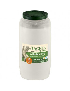 Napln bolsius Angela NR07 biela, 105 h, 317 g, olej