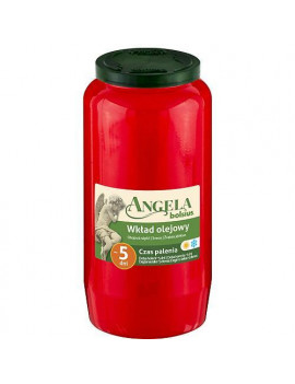 Napln bolsius Angela NR07 červená, 105 h, 317 g, olej