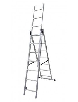 Rebrík Strend Pro DP 3x07, Alu, EN 131 max. 4.23 m