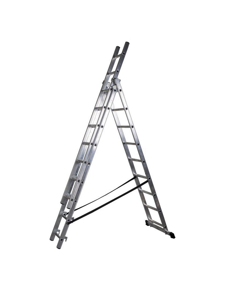 Rebrík Strend Pro DP 3x09, Alu, EN 131 max. 5.30 m