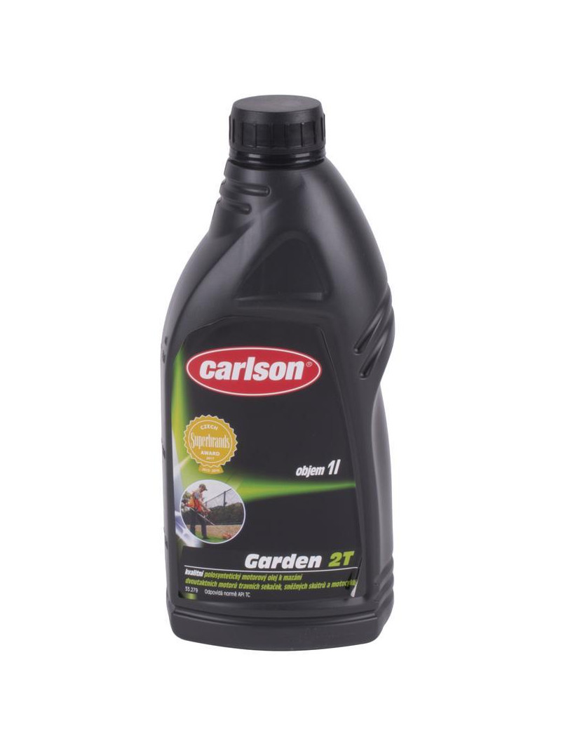 Olej carlson® GARDEN 2T, API TC, 1000 ml