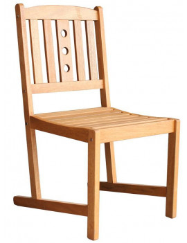Stolička LEQ KULBY, 46x58x95 cm, drevená