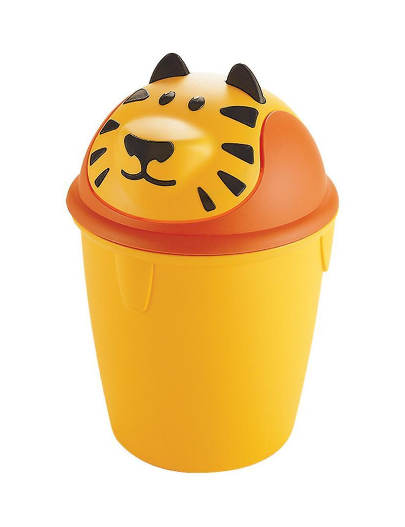 Kôš Curver® TIGER BIN, tigrík, detský, 26x26x38 cm, na odpad