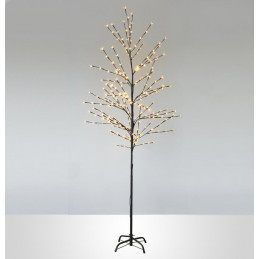 Strom MagicHome Cherry Tree,192 LED teplá biela, jednoduché svietenie, 230 V, 50 Hz, IP44, exteriér, L-1,80 m