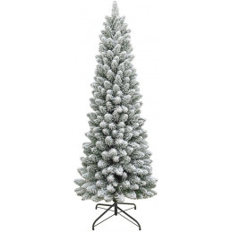 Stromček MagicHome Vianoce Clark, zasnežená jedľa, 180 cm