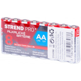 Batéria Strend Pro, LR6, 8 ks, AA tužka