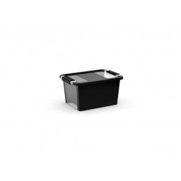 Box KIS Bi-Box S, 11L, čierny, 26x36,5x19 cm, s vekom