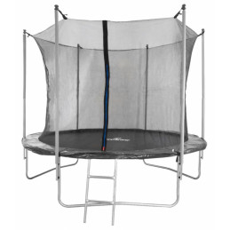 Sieť Skipjump GS10, vnútorná, pre trampolíny, PE, čierna, 305 cm