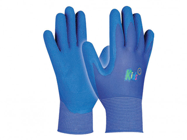 Gebol Pracovné detské rukavice GEBOL Kids blue
