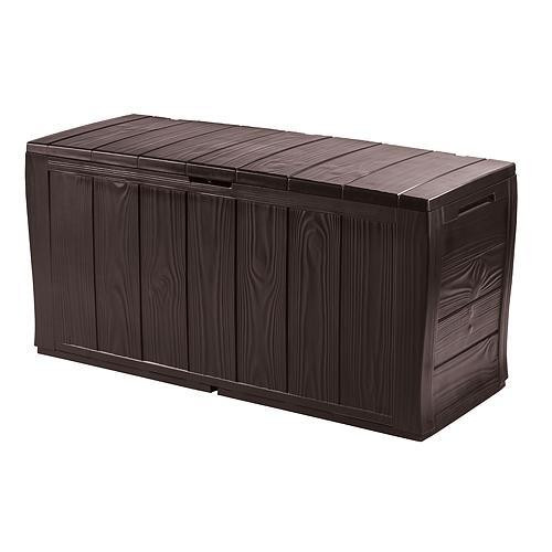 Keter® Box SHERWOOD 270L, hnedá, 117x45x57,5 cm, úložný
