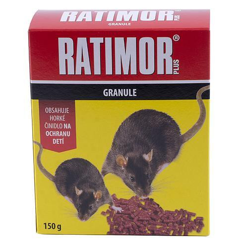 Ratimor Navnada RATIMOR® Bromadiolon pellets, 150 g, granule