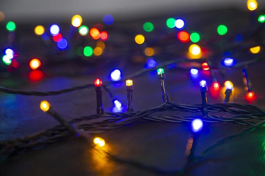 MagicHome Vianoce Reťaz Errai, 800 LED multicolor, 8 funkcií, 230 V, 50 Hz, IP44, exteriér, osvetlenie, L-16 m