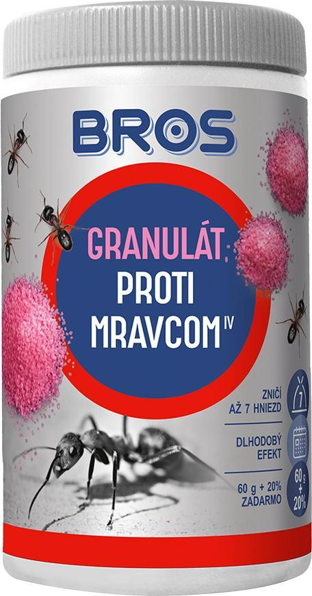 Bros Granulát Bros, proti mravcom, 60g + 20% grátis